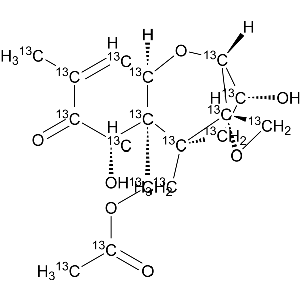 15-Acetyl-deoxynivalenol-13C17 911392-39-7